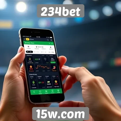 Funcionalidade do aplicativo móvel da 234bet