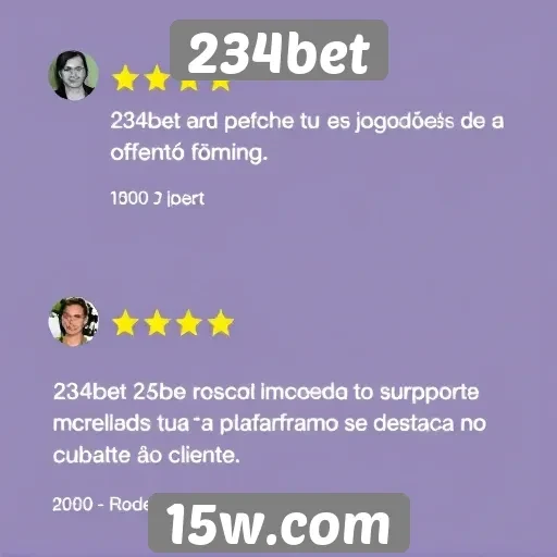 Opiniões de jogadores sobre o atendimento da 234bet